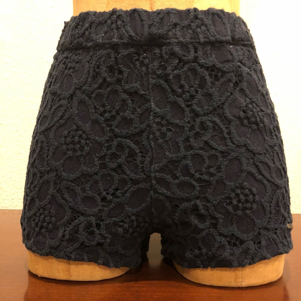 High Waisted Crochet Hollister Shorts